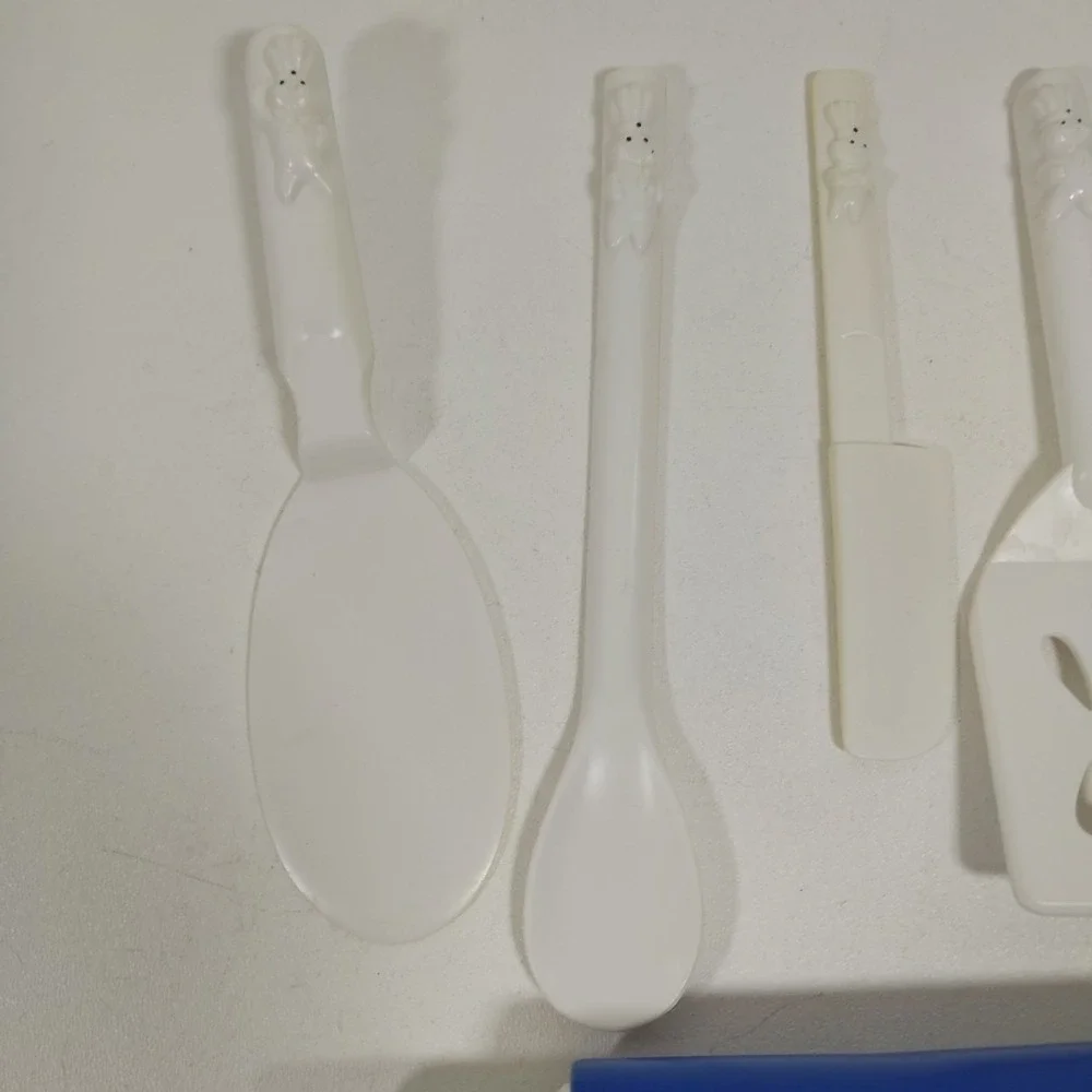 Vtg Pillsbury Doughboy Kid Baking‎ Cooking Icing Utensils Lot Of 6